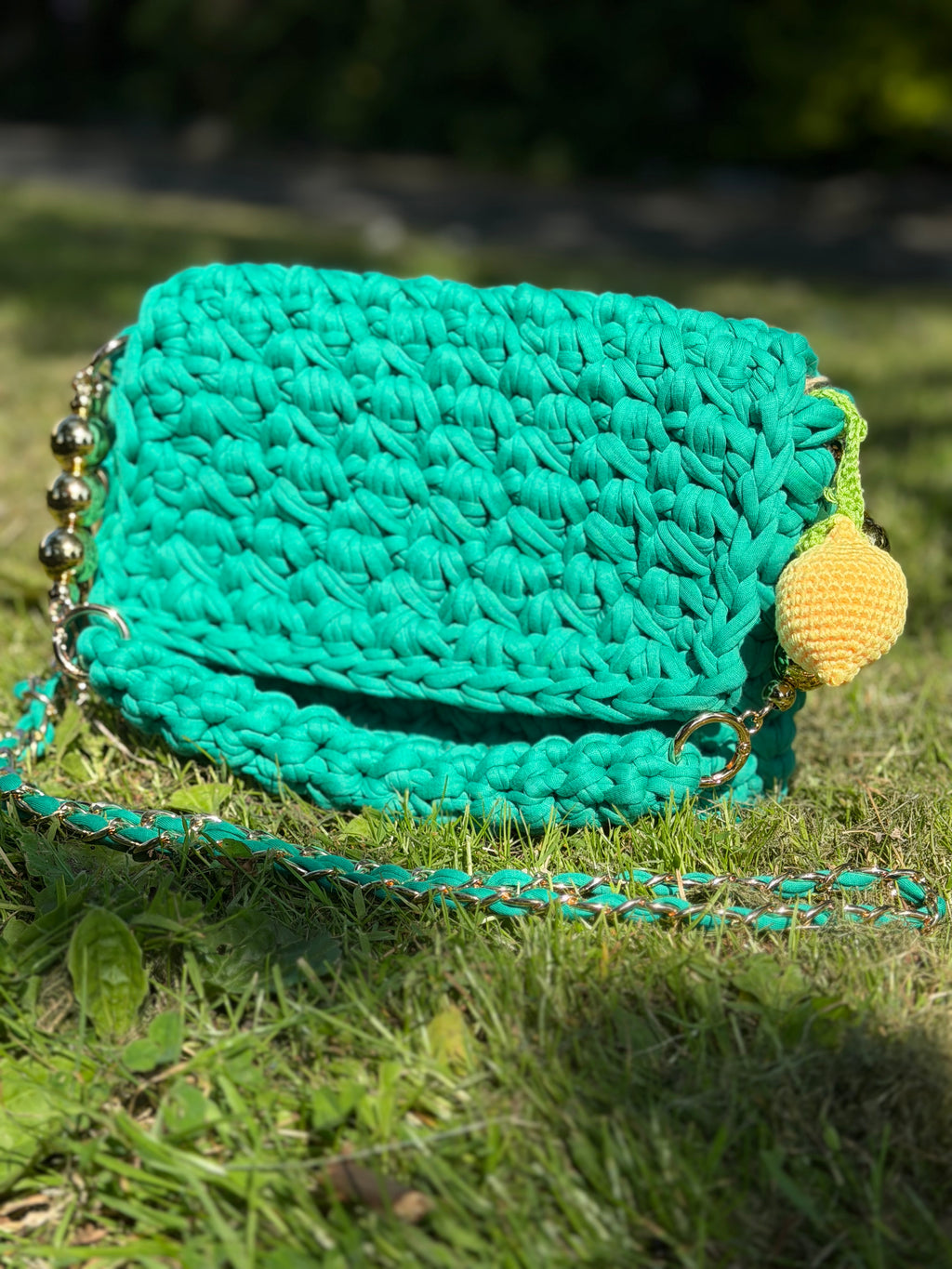 Handbag “Emerald mood”