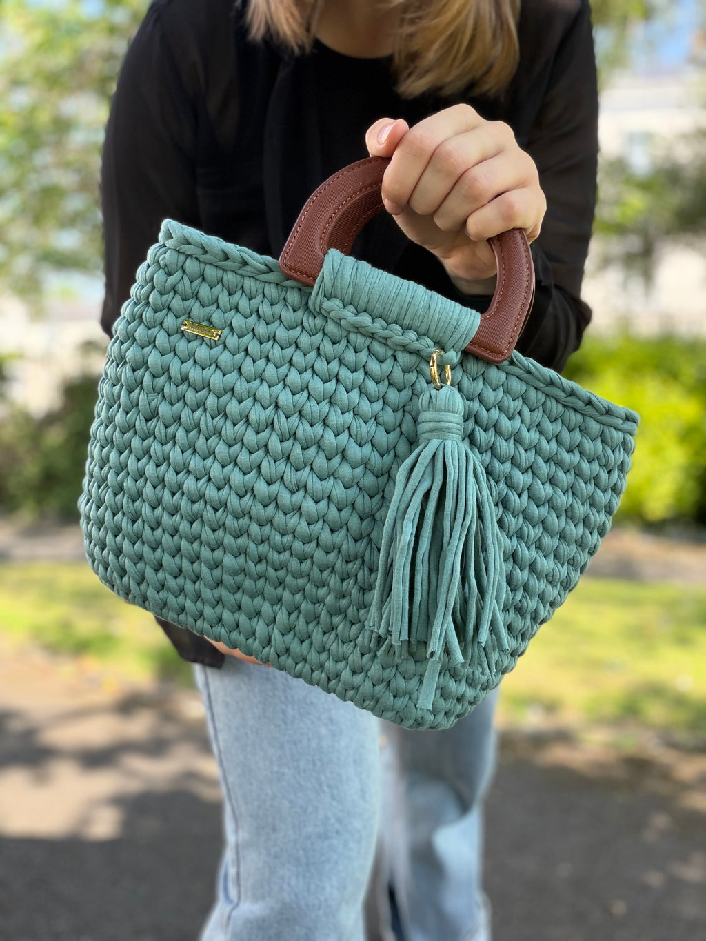 Handbag “Green mood”